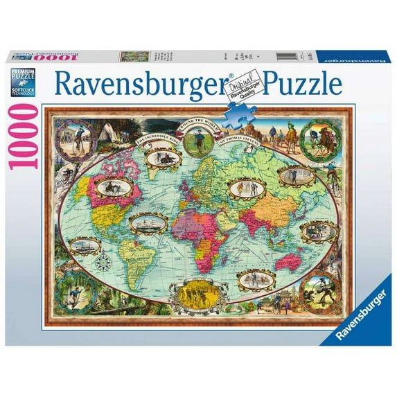 Ravensburger Bicycle Ride Around the World Jigsaw Puzzle