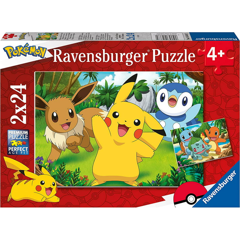 Ravensburger Children's Puzzle 05668 - Pikachu and Friends - 2 x