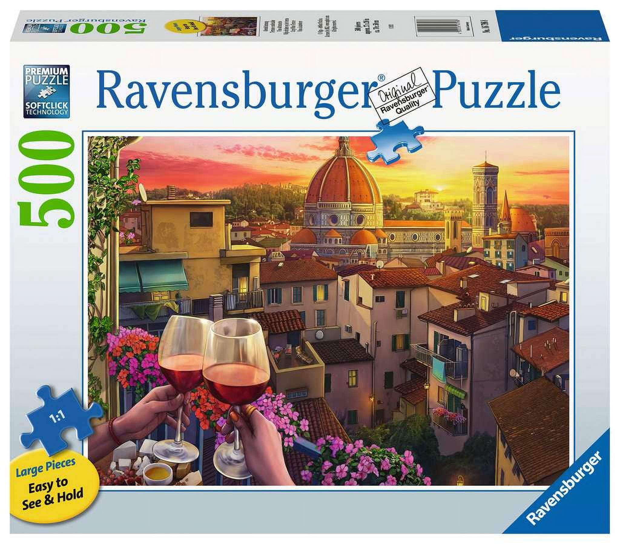 Ravensburger Cozy Wine Terrace Jigsaw Puzzle - Walmart.com