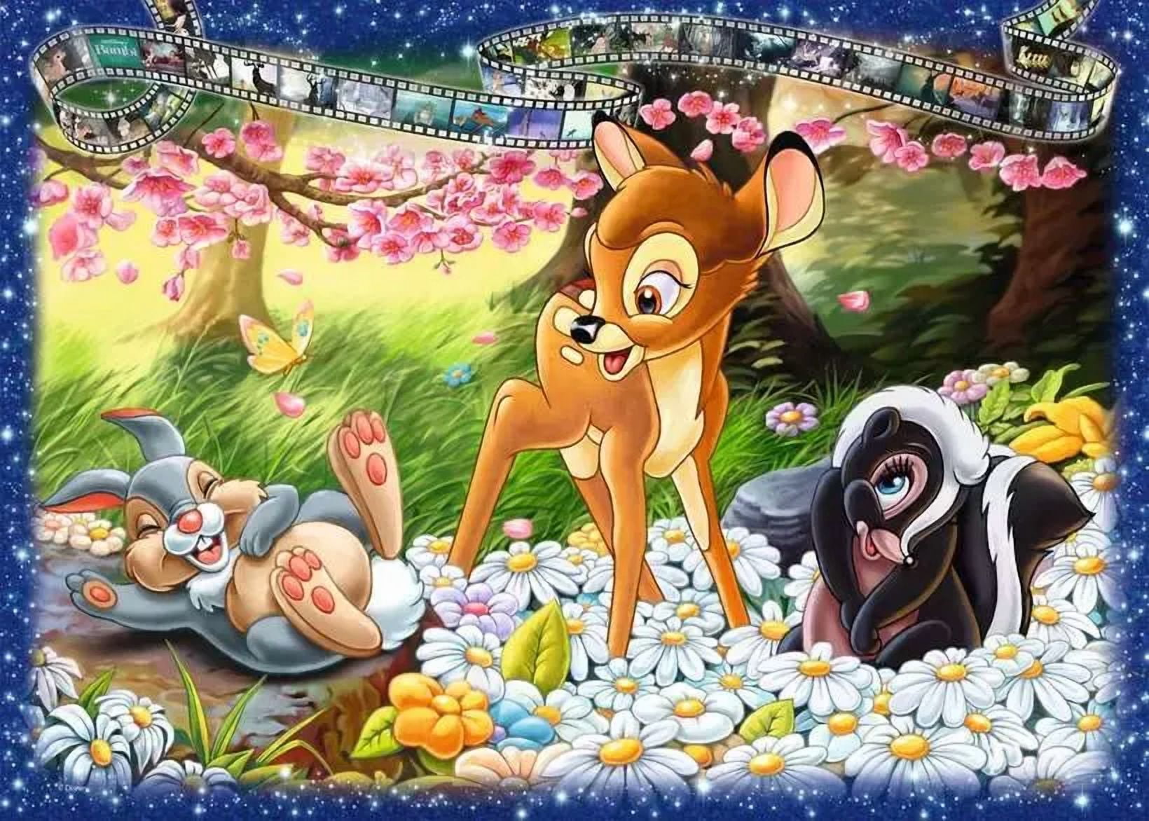 Ravensburger Disney Bambi Collector's Edition - 1000 Piece Jigsaw Puzzle for Adults