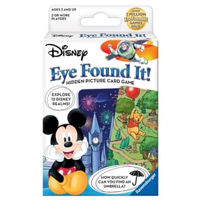 Ravensburger Disney Eye Found It! Hidden Picture Card Game for Preschoolers Ages 3 & up | 2+ Players