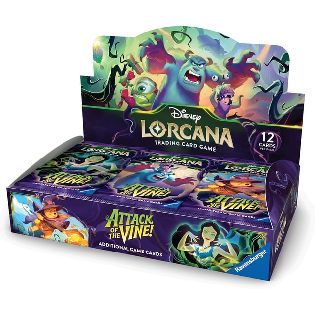 Ravensburger Disney Lorcana TCG: Attack of the Vine! Booster Pack ...