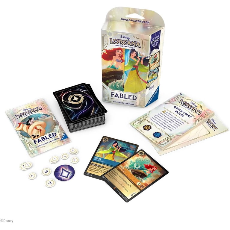 lorcana amethyst starter deck Disney Lorcana TCG: Archazia's Island Starter Deck main image 1