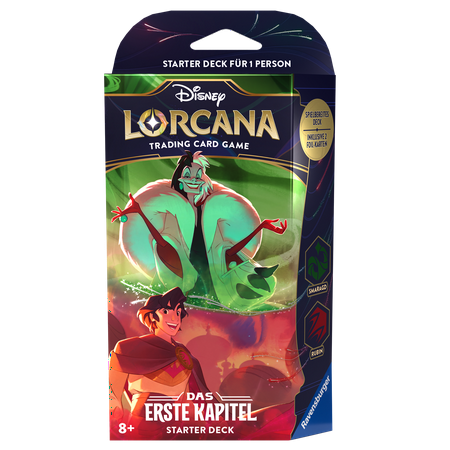 Ravensburger Disney Lorcana: The First Chapter TCG Starter Deck Ruby & Emerald