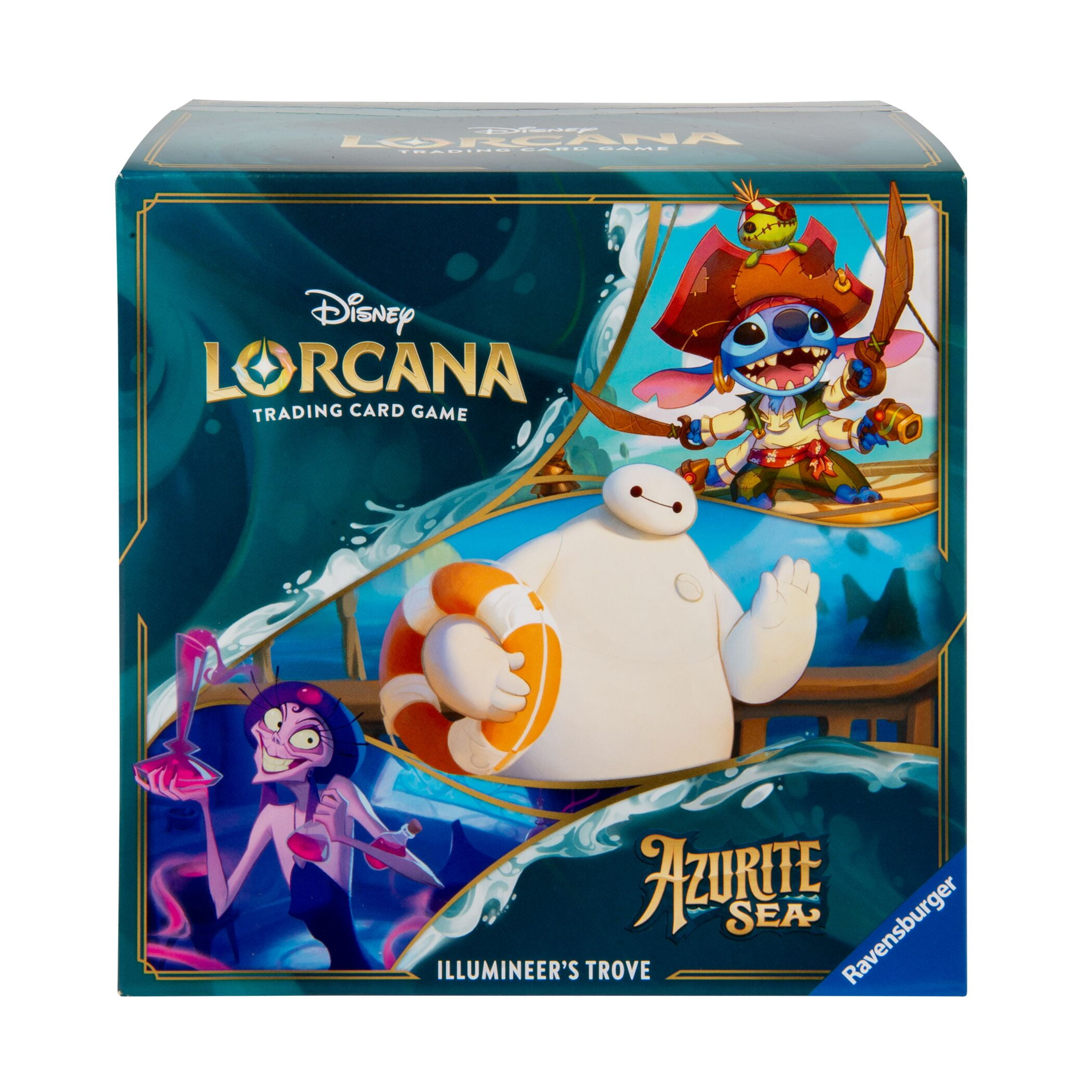 Ravensburger Disney Lorcana Trading Card Game Azurite Sea Illumineer's Trove