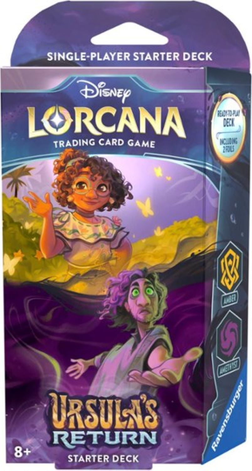 Ravensburger Disney Lorcana Ursula's Return Starter Deck - Amber and Amethyst