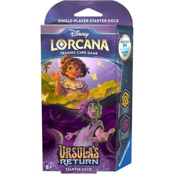 Ravensburger Disney Lorcana Ursula's Return Starter Deck - Amber and Amethyst