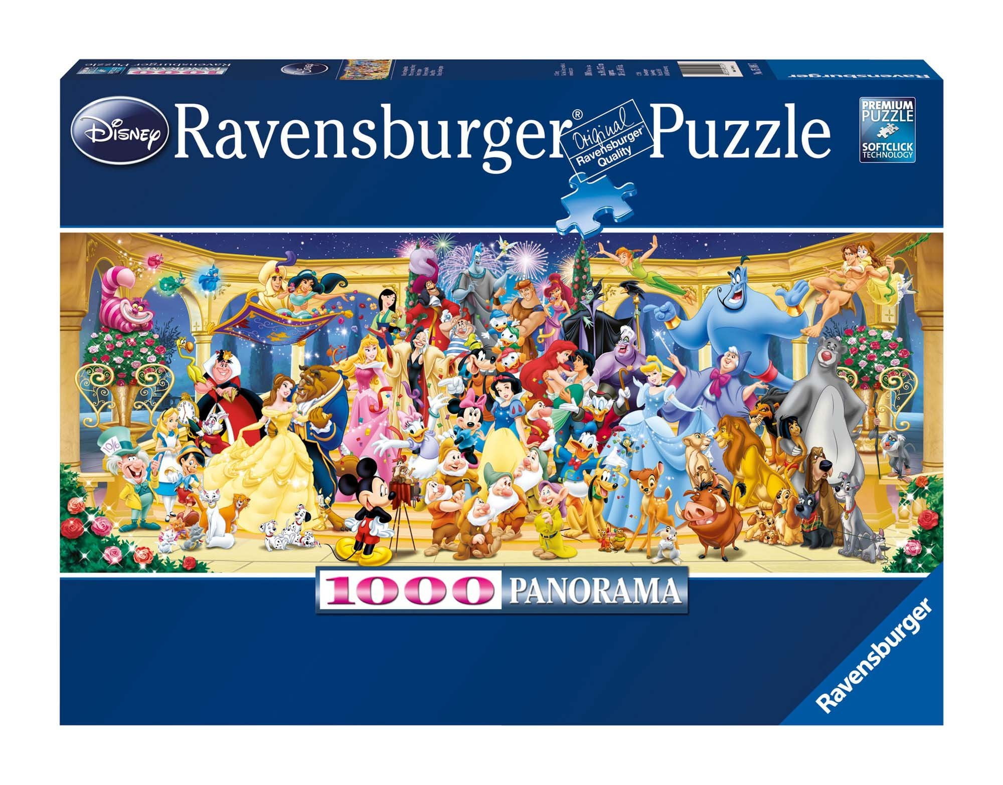 Ravensburger Disney Panoramic Jigsaw Puzzle (1000 Piece) Box is slightly shop worn
