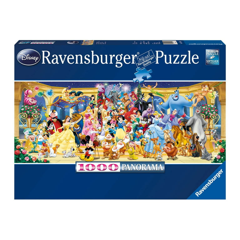 Ravensburger Disney Panoramic Jigsaw Puzzle (1000 Piece) Box is slightly  shop worn 