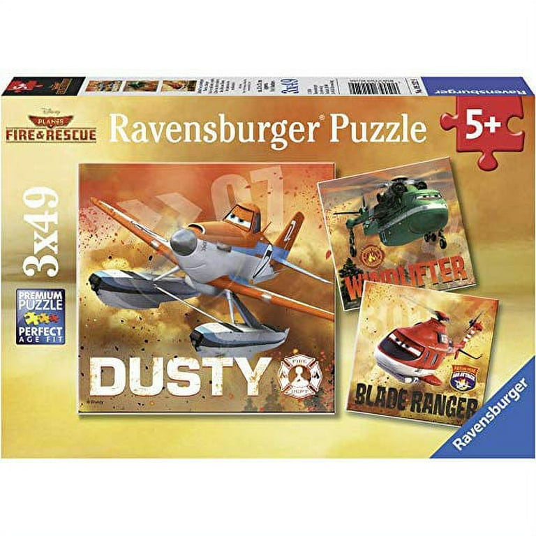 Ravensburger Disney Planes Fire & Rescue: Real Rescue Planes - 3 x