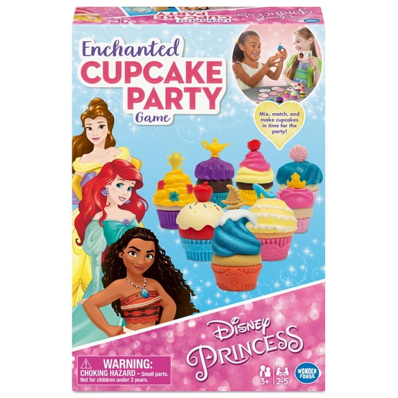 Ravensburger Disney Princess Enchanted Cupcake Party Board Game, Children Ages 3+