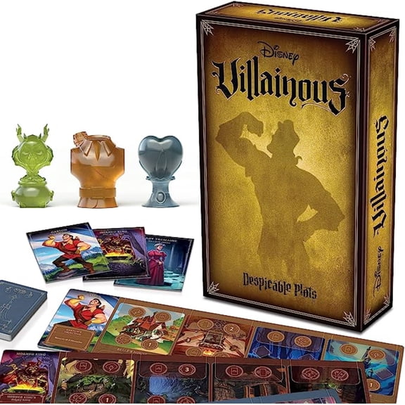 Ravensburger Disney Villainous Despicable Plots Strategy Board Game