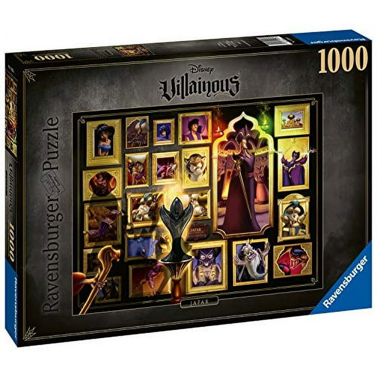 Ravensburger Disney Villainous Jafar 1000 Piece Jigsaw Puzzle for Adults -  Every Piece is Unique, Softclick Technology Means Pieces Fit Together  Perfectly 