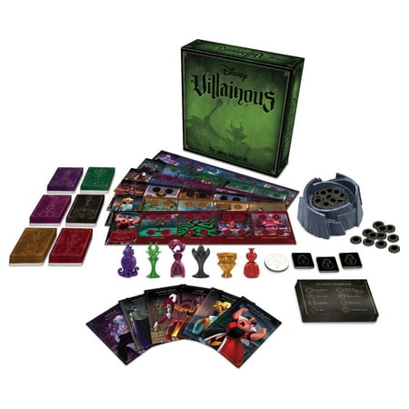 Ravensburger Disney Villainous: The Worst Takes It All Strategy Board Game for Age 10 & Up - 2019 TOTY Game of The Year Award Winner / Open BOX