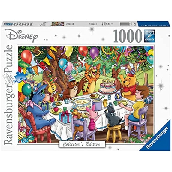 Ravensburger Disney Winnie The Pooh 1000 Piece Jigsaw Puzzle for Adults – Every Piece is Unique, Softclick Technology Means Pieces Fit Together Perfectly