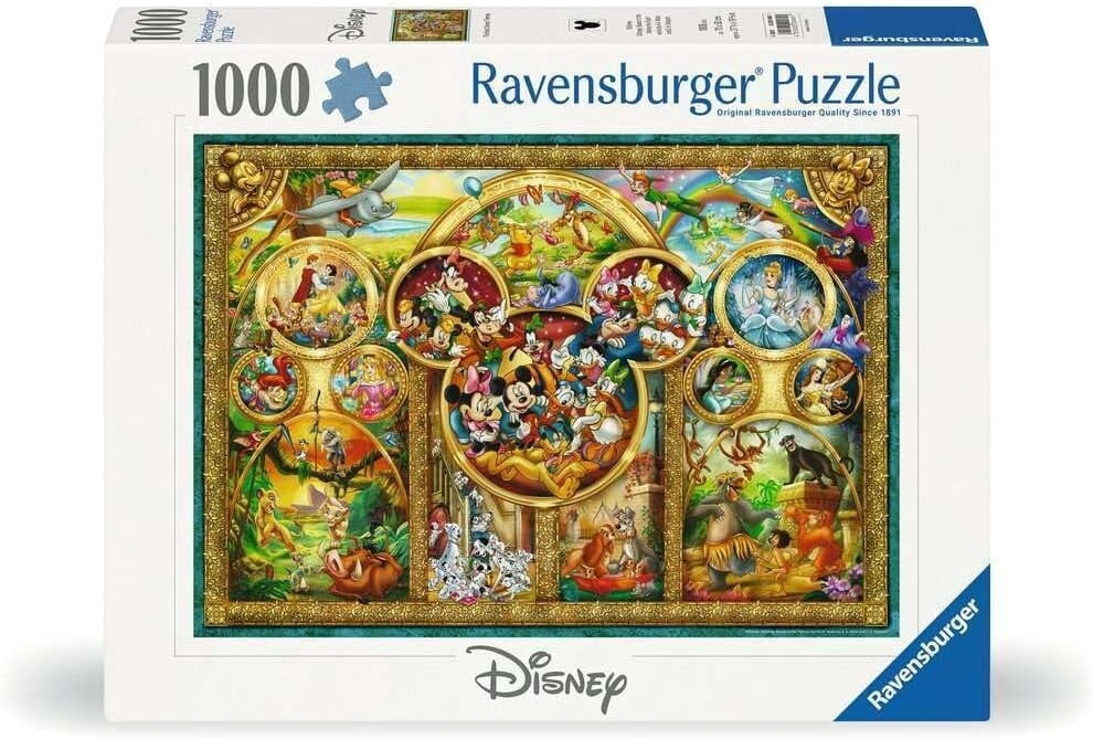 Ravensburger 00469 The Best Disney Themes 1000 Pc Jigsaw Puzzle