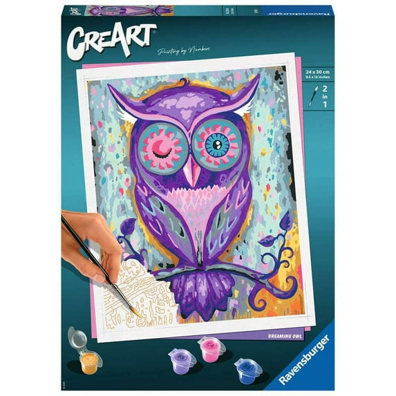 Ravensburger Dreaming Owl Paint by Numbers Kit