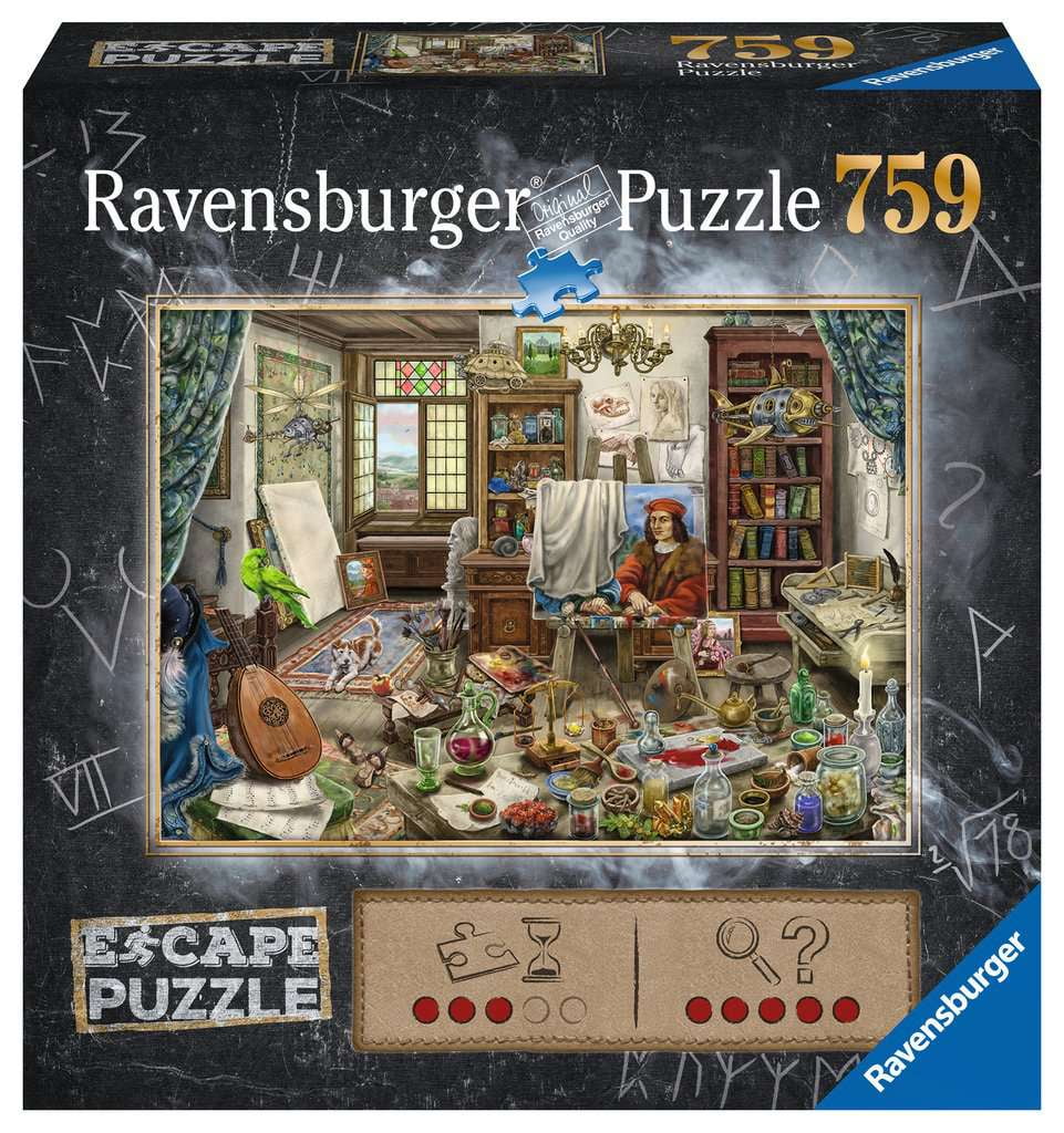 Ravensburger Escape: The Artist's Studio Jigsaw Puzzle
