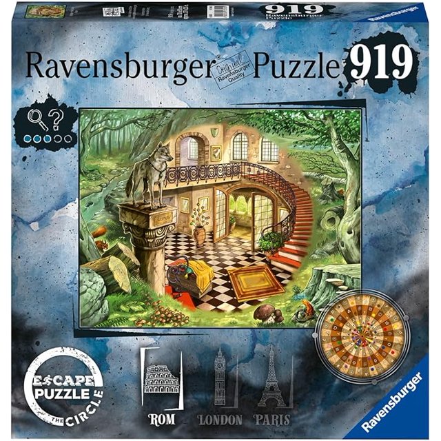 Ravensburger Escape The Circle Rome 919 Piece Jigsaw Puzzle for Adults