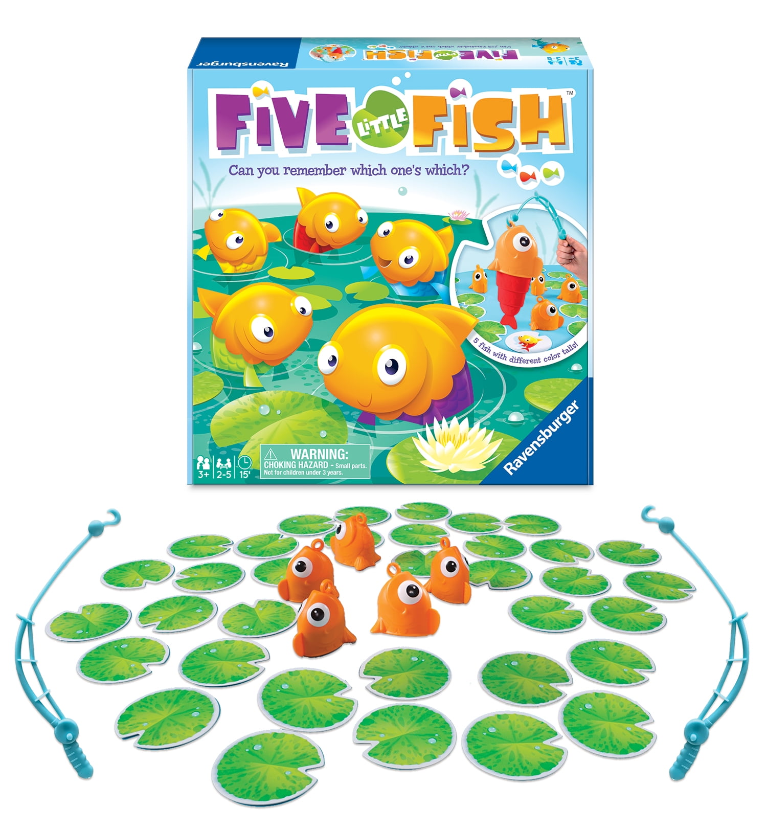 Ravensburger Five Little Fish Game for Preschoolers