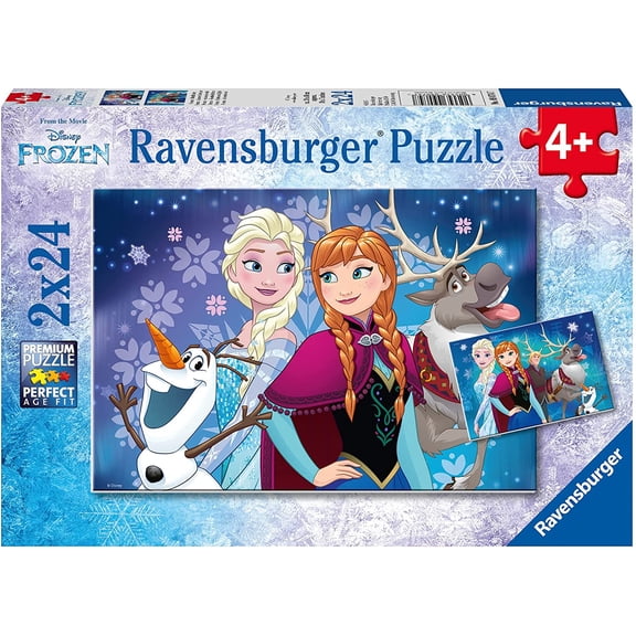 Ravensburger 2x24 Piece Puzzle Walt Disney Frozen 090747