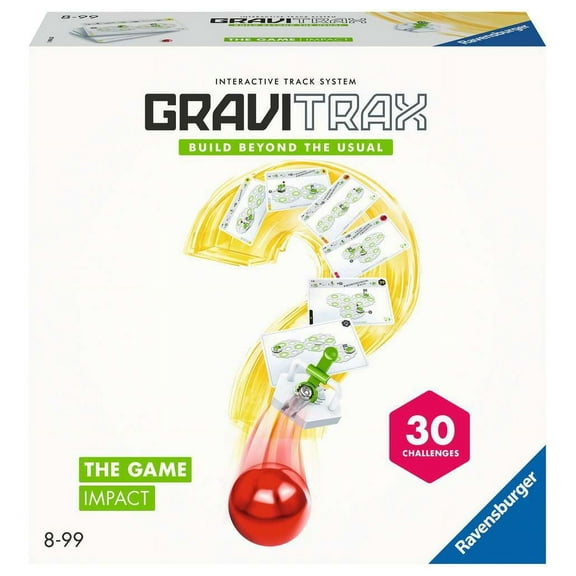 Ravensburger GraviTrax The Game: Impact, STEM Learning Board Game, Ages 8+, 8.74 x 8.74 In, 30 Tasks