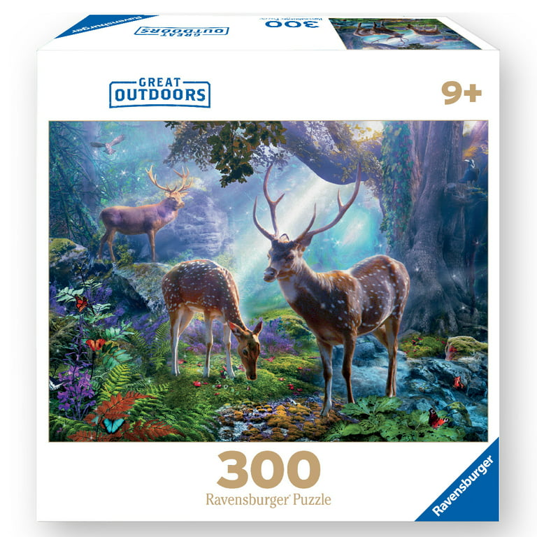 https://i5.walmartimages.com/seo/Ravensburger-Great-Outdoors-Puzzle-Series-Deer-in-the-Wild-300-Piece-Jigsaw-Puzzle_dd732da5-8f80-4b28-ad3e-6d9163301388.df2464c4b853a093487b5041a31a2e8b.jpeg?odnHeight=768&odnWidth=768&odnBg=FFFFFF