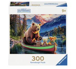 Ravensburger Great Outdoors Puzzle Series - Go Fish!, 300 Piece Jigsaw Puzzle for Teens Ages 14+