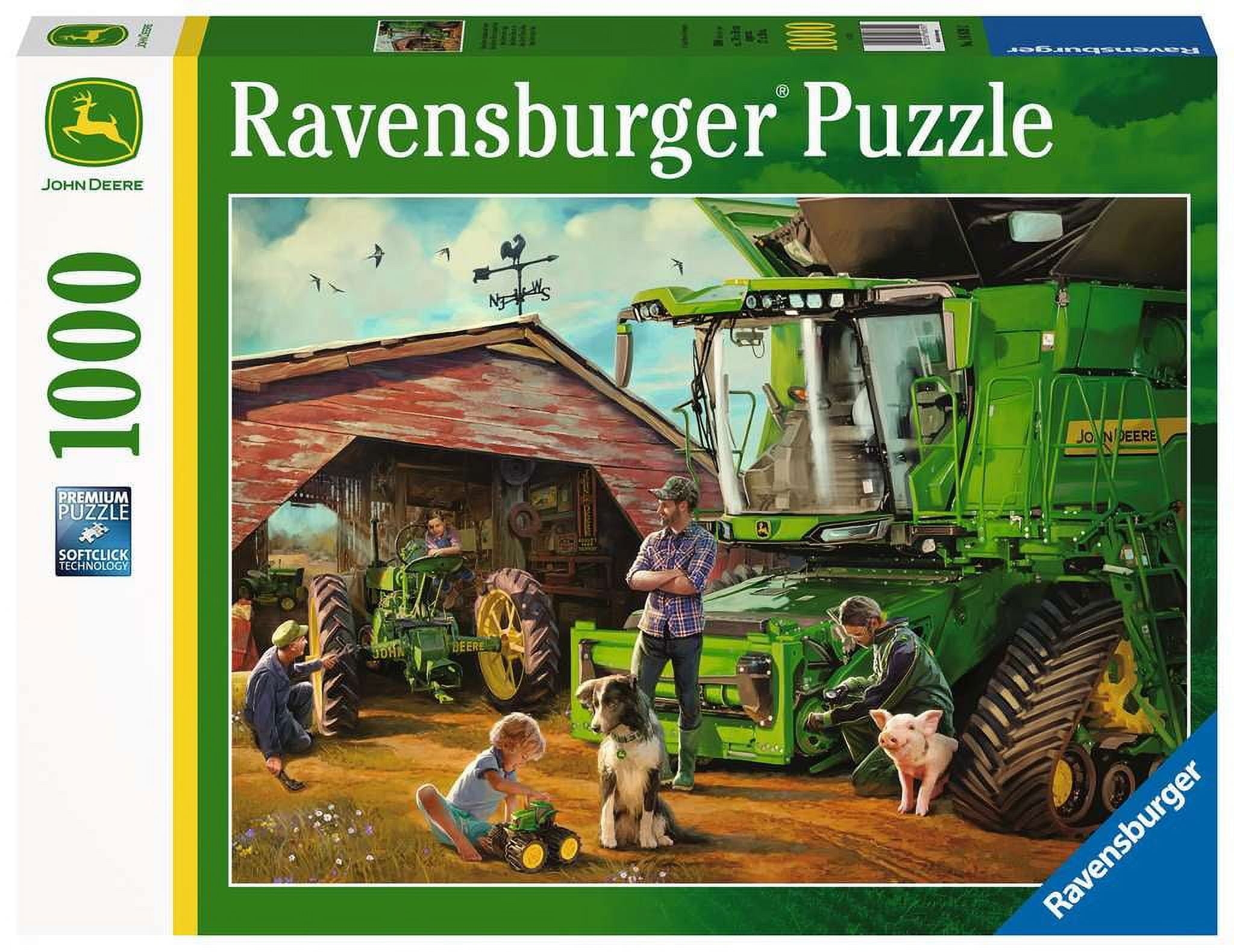 Ravensburger John Deere Then & Now Jigsaw Puzzle