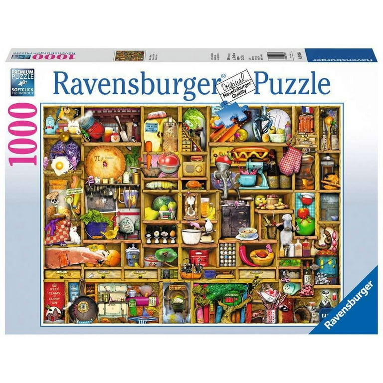  Ravensburger Kitchen Cupboard 1000 Piece Jigsaw Puzzle