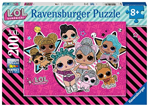 Ravensburger LOL Surprise! Girl Power 200 Piece Jigsaw Puzzle with Extra Large Pieces for Kids Age 8 Years and up - image 1 of 4