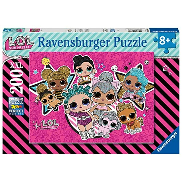 Ravensburger LOL Surprise! Girl Power 200 Piece Jigsaw Puzzle with Extra Large Pieces for Kids Age 8 Years and up