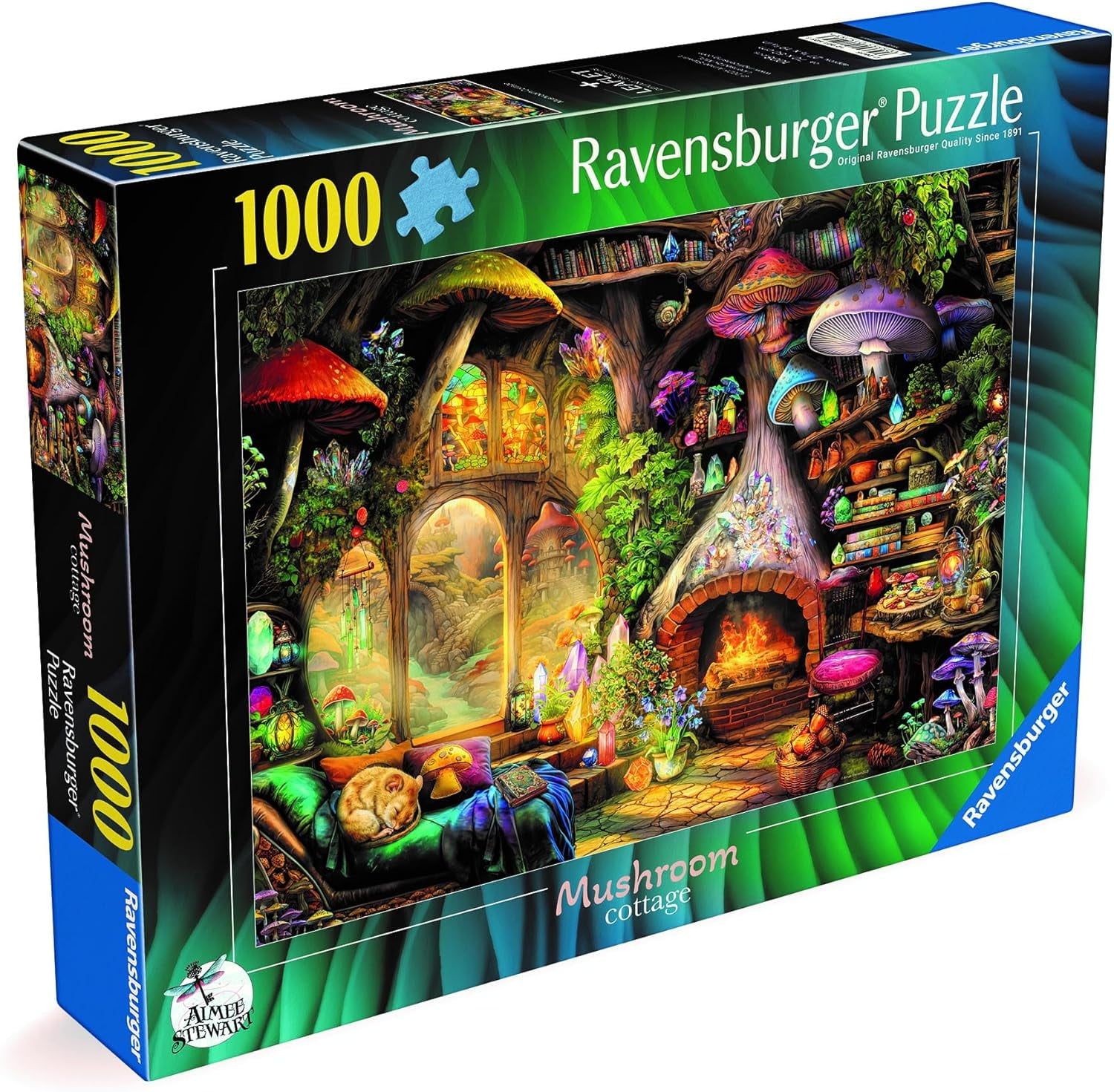 Ravensburger MUSHROOM COTTAGE 1000 Piece Jigsaw Puzzle