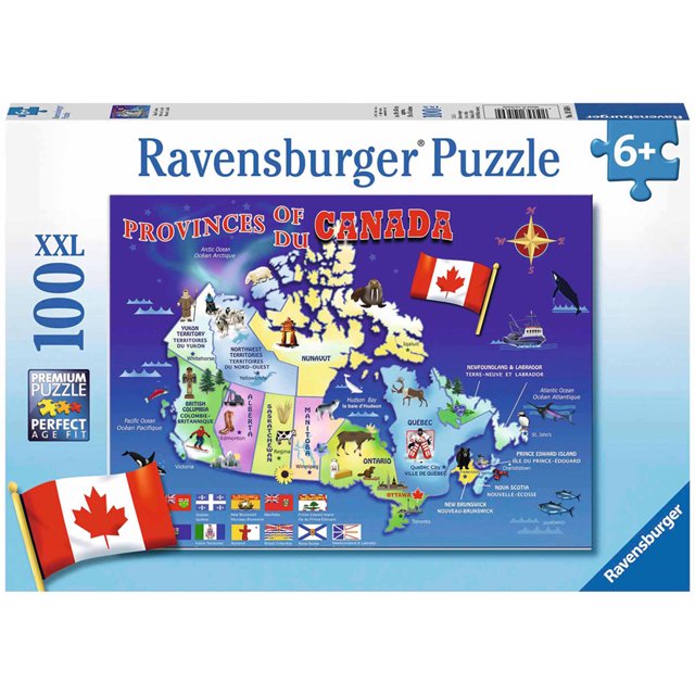 Ravensburger Map of Canada Jigsaw Puzzle