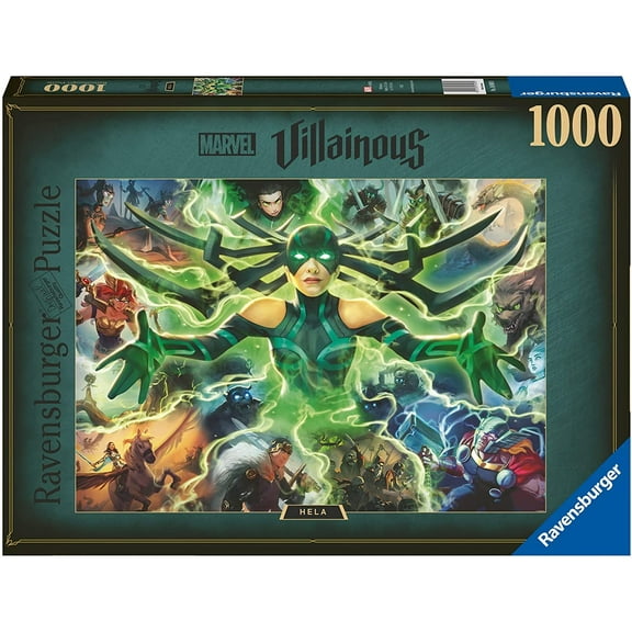 Ravensburger, Marvel Villainous Hela 1000 Piece Puzzle