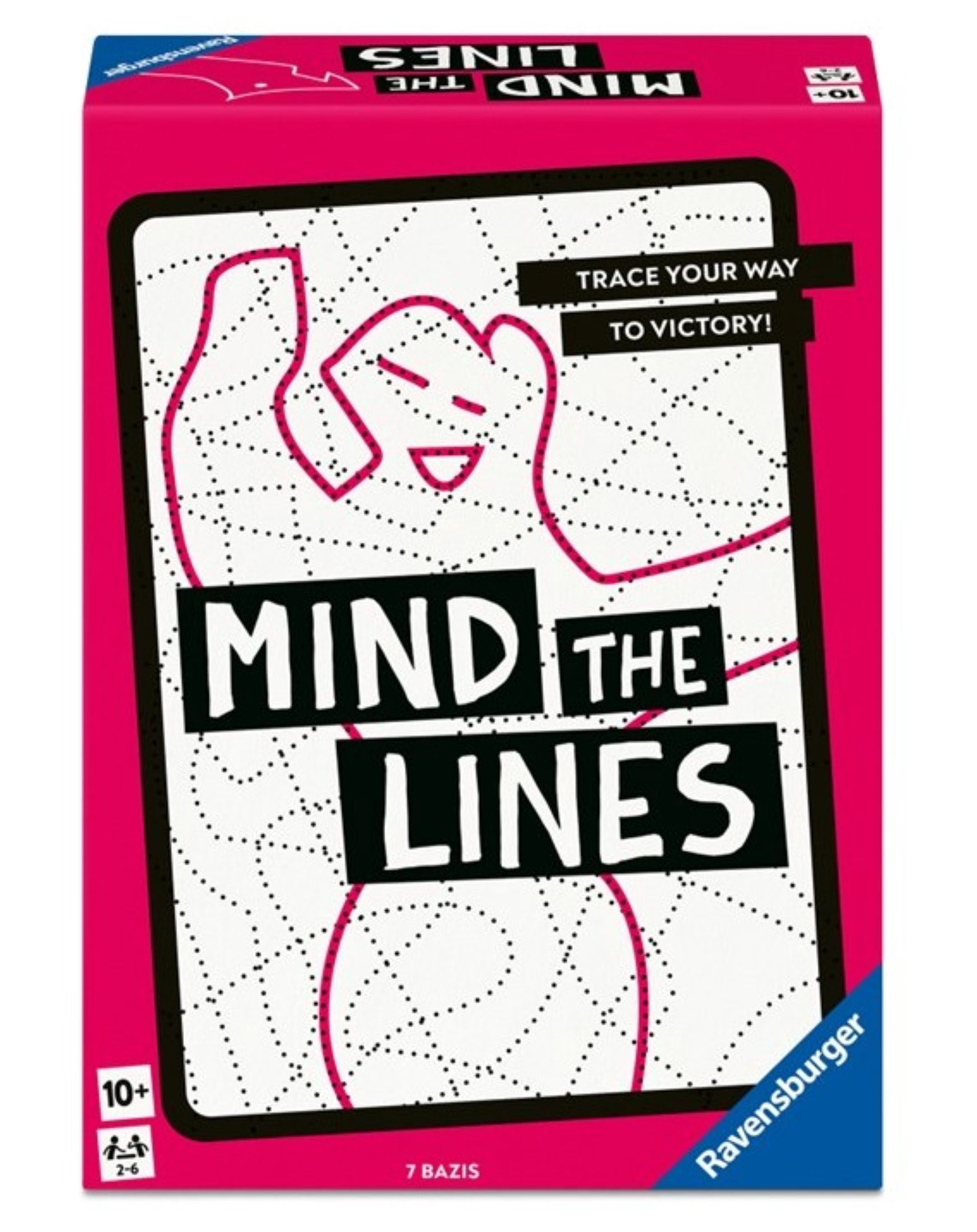 Mind the Lines – Cooperative Drawing & Guessing Party Game for Ages 10+ (Walmart Exclusive)