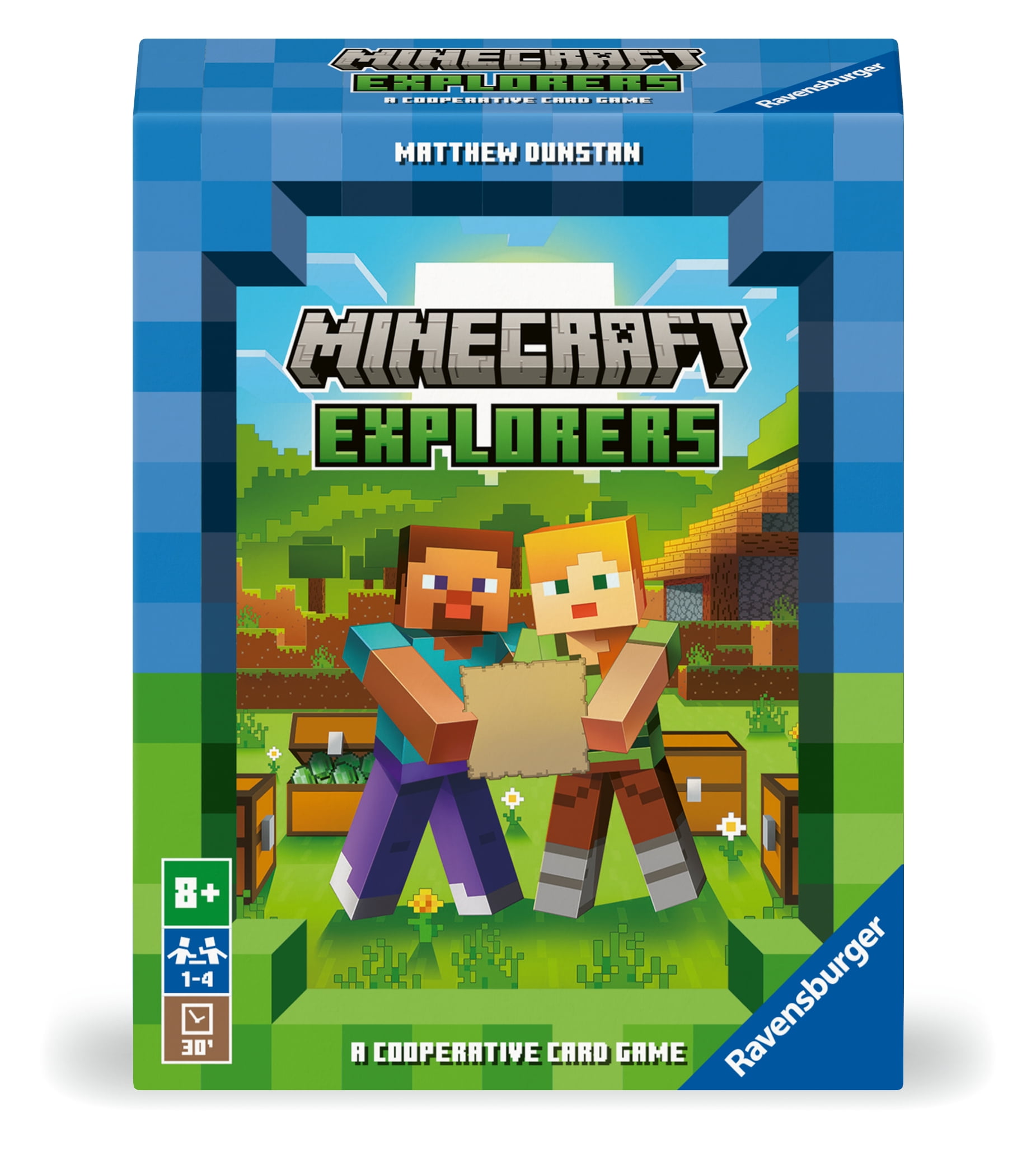 Ravensburger Minecraft Explorers - Cooperative Card Game, Children Ages 8+