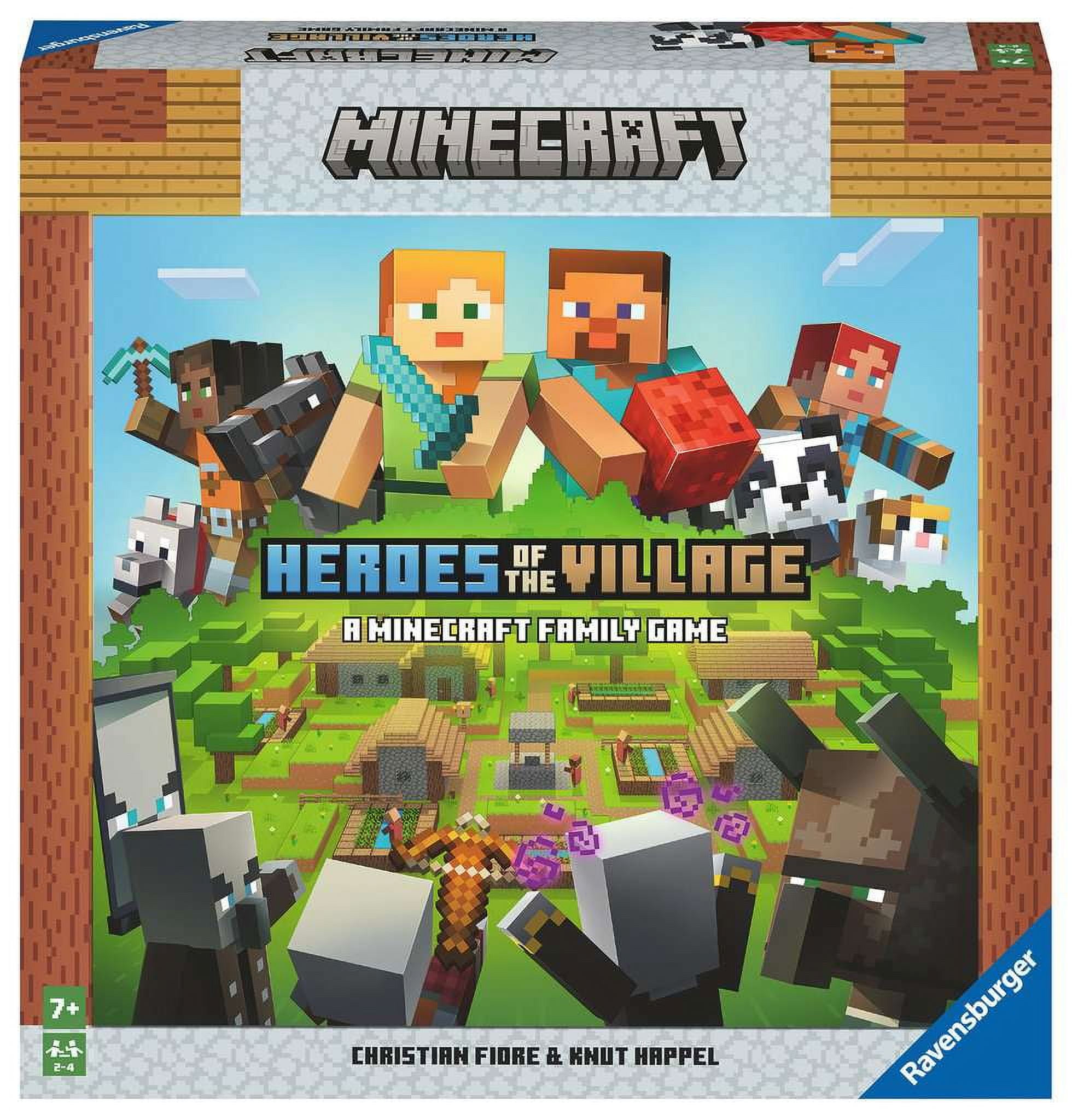 Ravensburger Minecraft - Heroes of The Village Board Game, Children Ages 7+