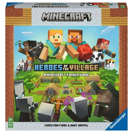Ravensburger Minecraft - Heroes of The Village Board Game, Children Ages 7+