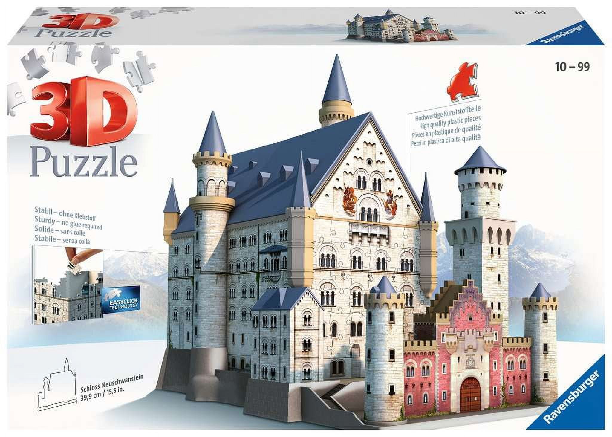 Ravensburger Neuschwanstein Castle 3D Jigsaw Puzzle 