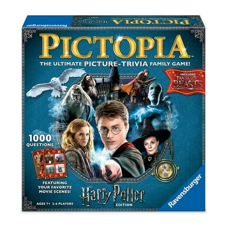 Ravensburger Pictopia: Harry Potter Edition Family Trivia Board Game for Kids & Adults age 7 & up