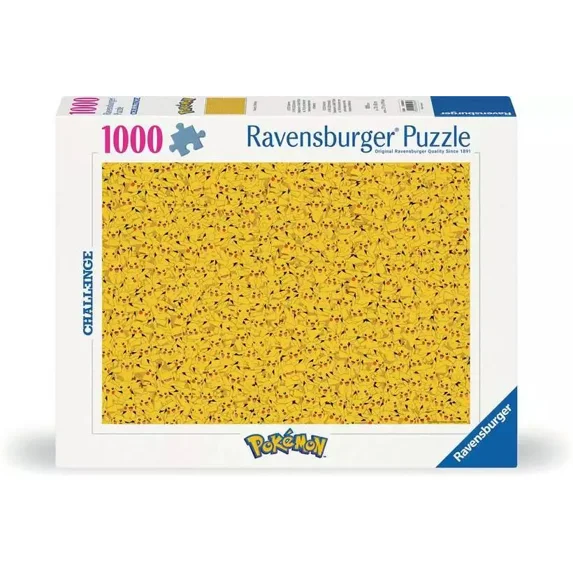 Ravensburger Pikachu Challenge 1000 Piece Puzzle