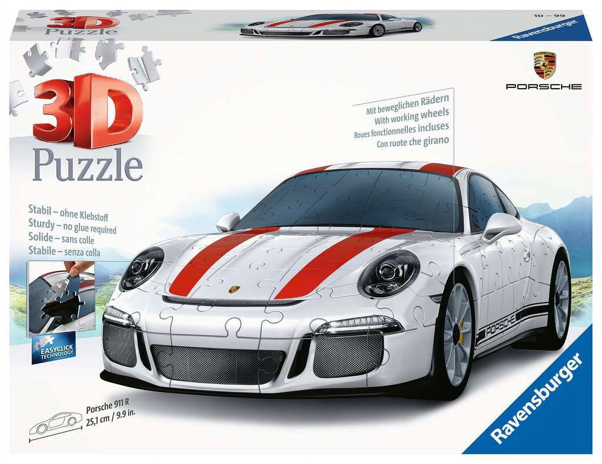 Ravensburger Porsche 911 R 3D Jigsaw Puzzle - image 1 of 5