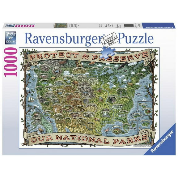 Ravensburger - Protect and Preserve USA - 1000 Piece Jigsaw Puzzle