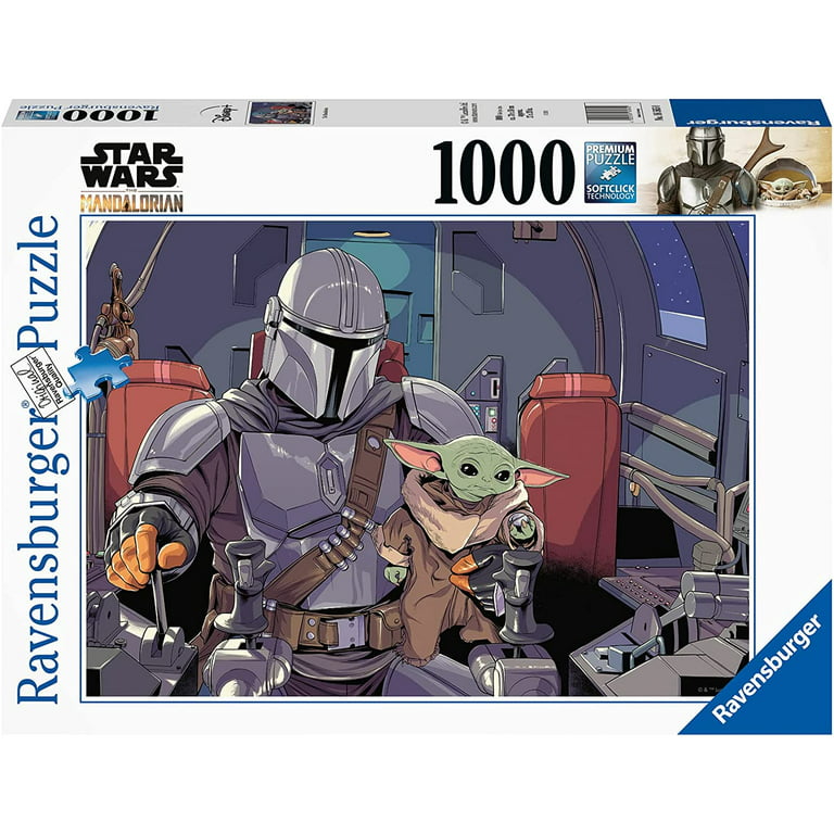Puzzle Star Wars : Mandalorian - 1000 pièces Réflexion - UltraJeux