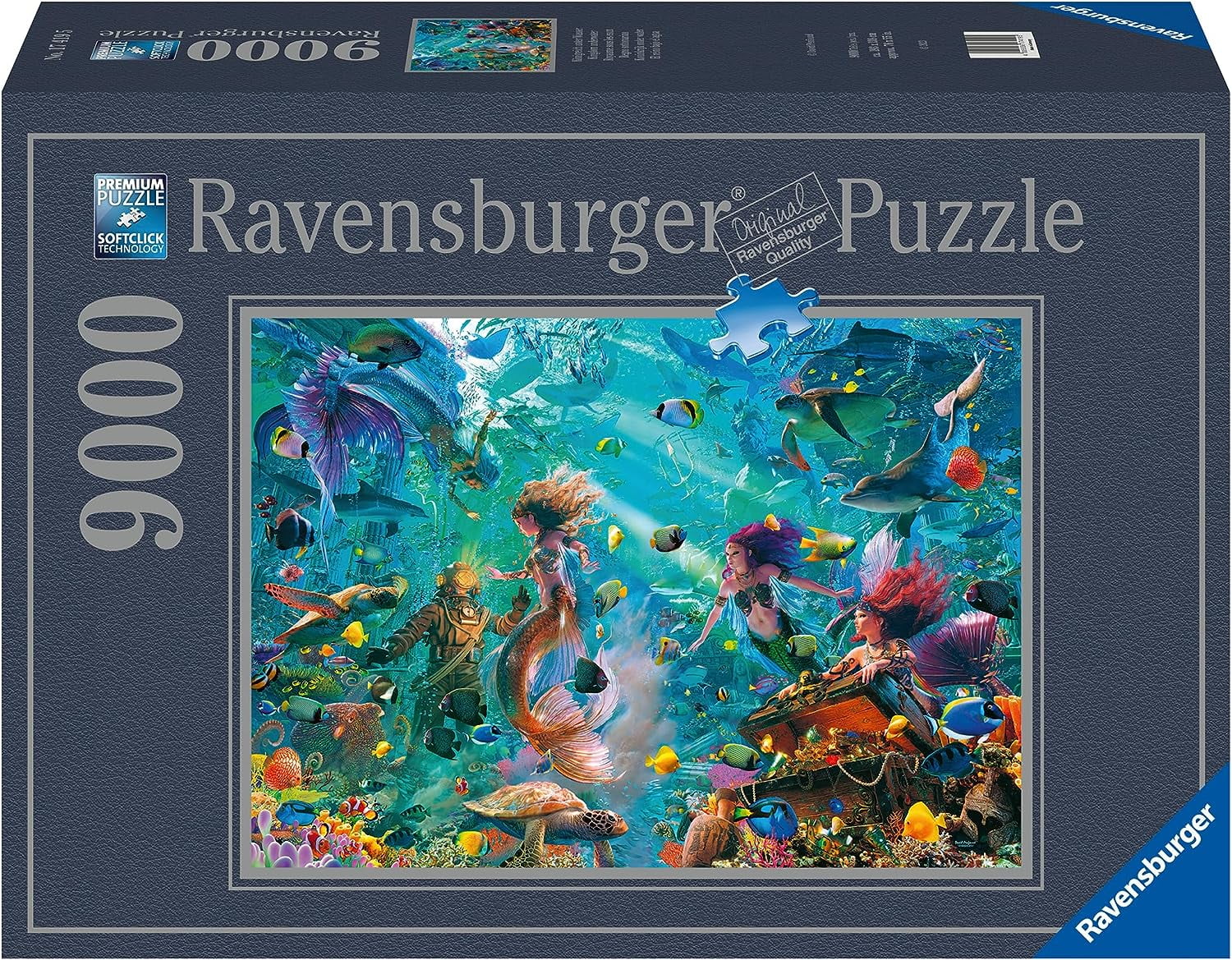 Ravensburger Puzzle 17419 - 9000 pieces - Kingdom under Water - Walmart.com