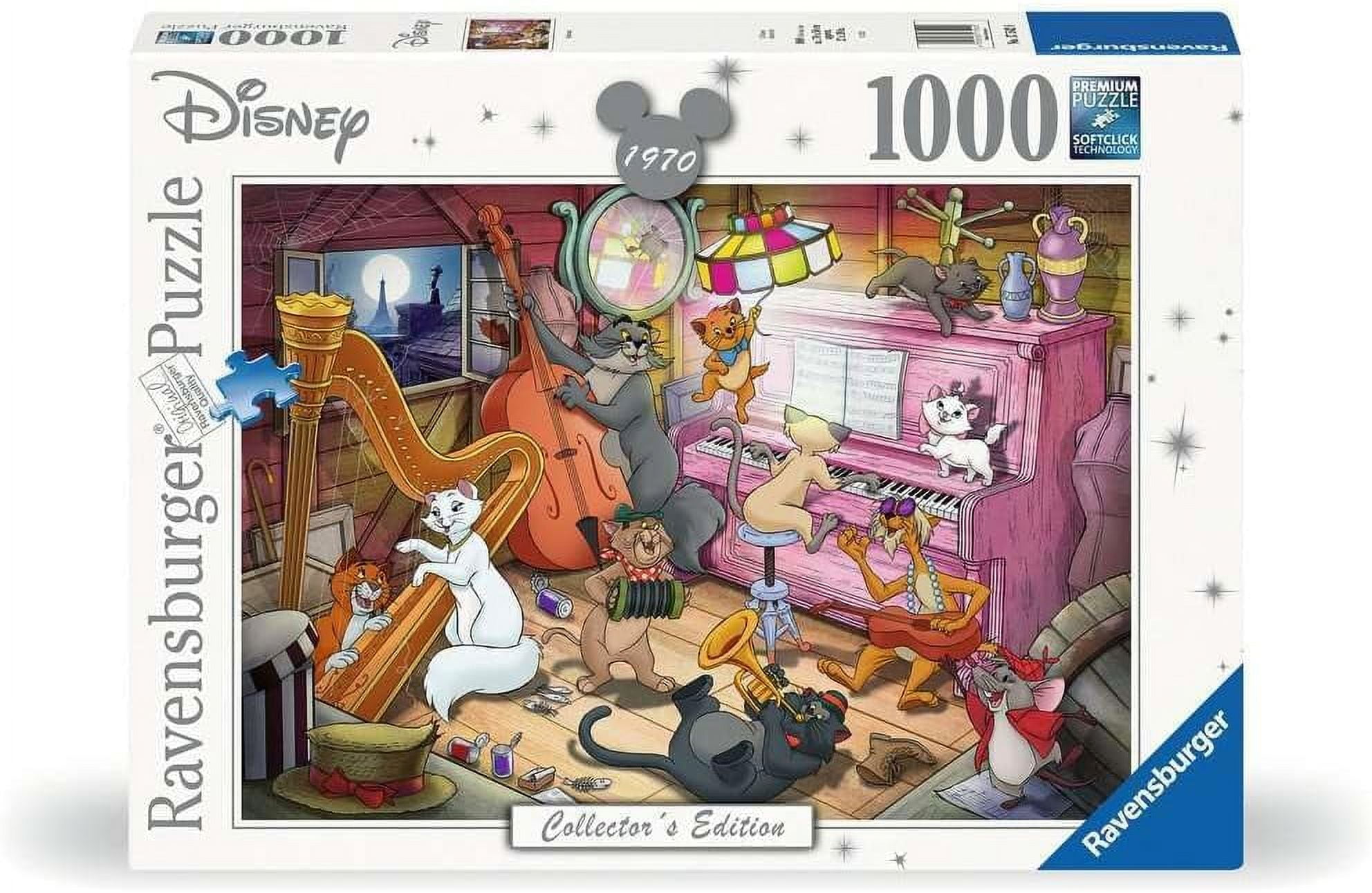 Disney Collector's Edition Aristocats 1000 Piece Jigsaw Puzzle