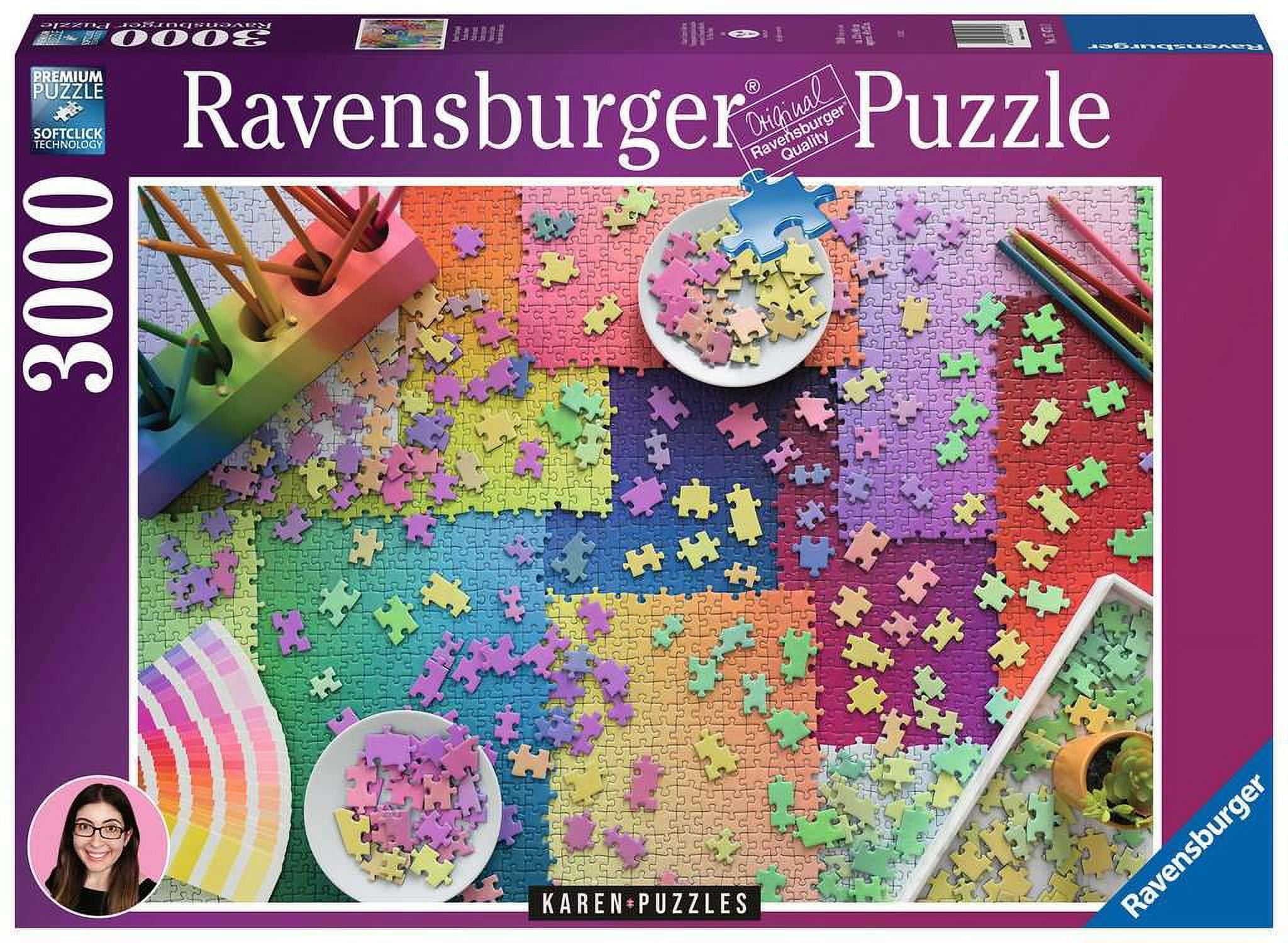 Vibrant Multicolor 3000-Piece Jigsaw Puzzle by Karen Puzzles