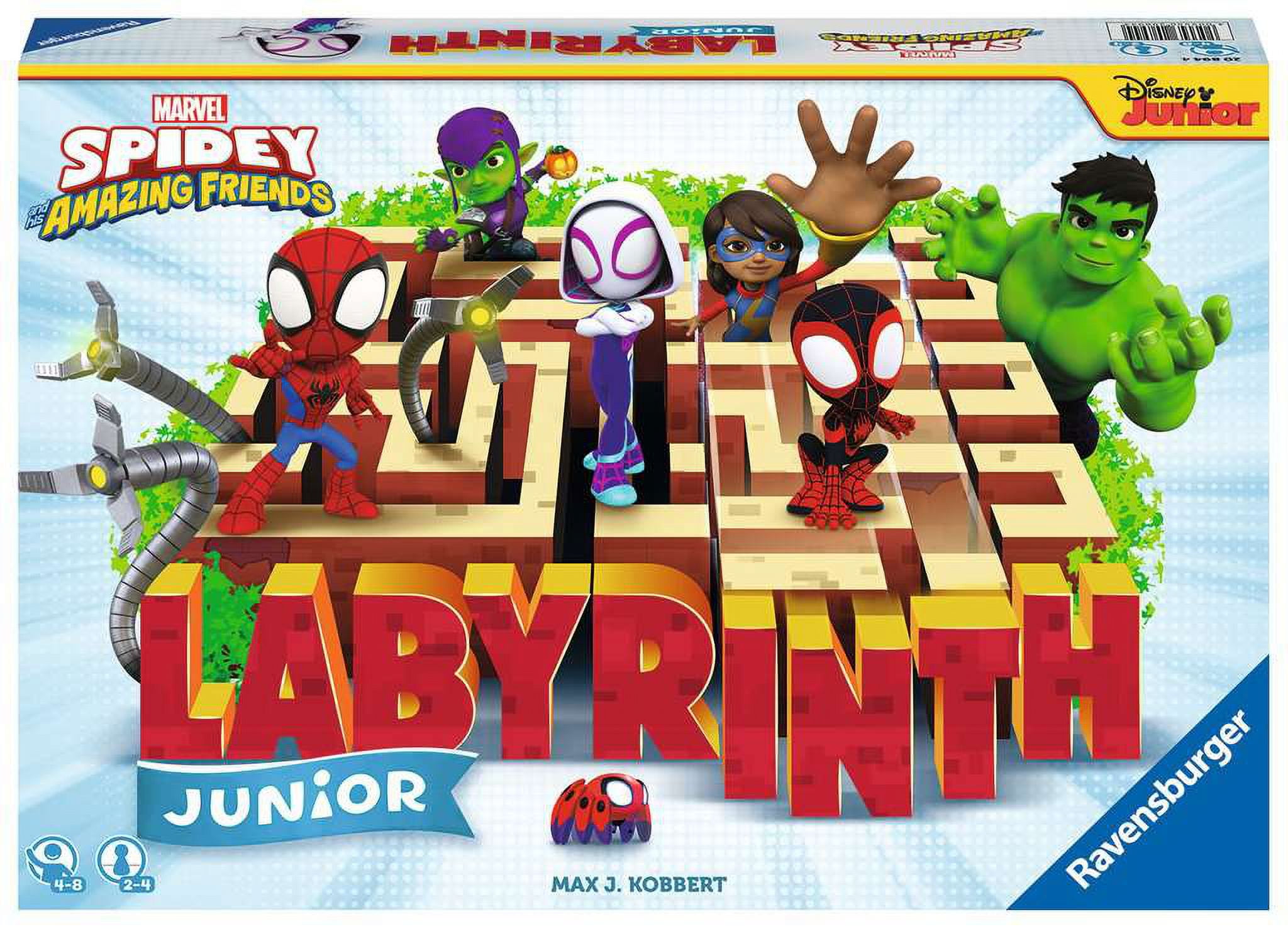 Ravensburger - Marvel Spidey and Friends, Gioco da Tavolo da