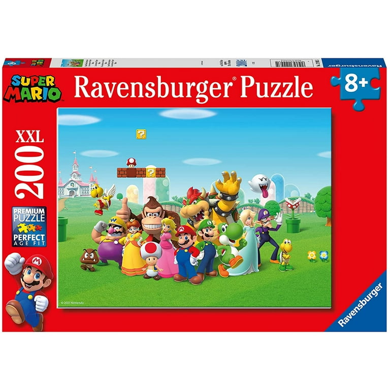  Super Mario - 100 Piece Jigsaw Puzzles For Kids Age